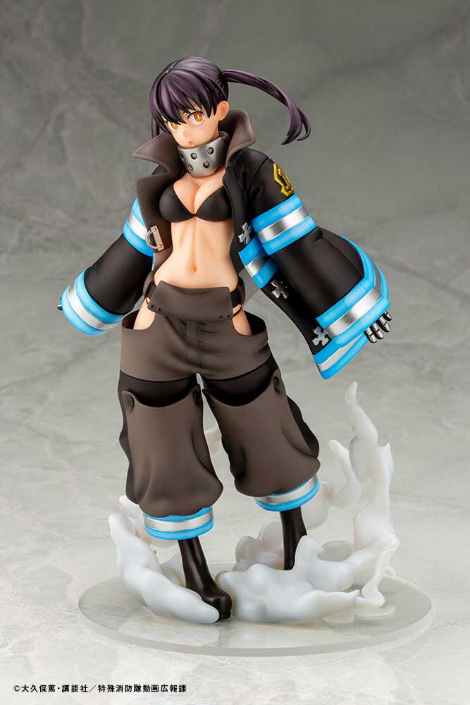 fire-force-tamaki-kotatsu-18-scale-artfx-j-figure-2nd-re-run image number 1