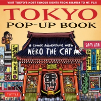 Tokyo Pop-Up Book: A Comic Adventure with Neko the Cat (Hardcover) image number 0