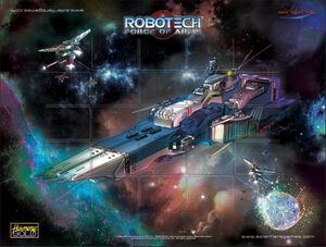 Robotech - SolarFlare Force of Arms Playmat