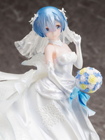 Re:Zero - Rem 1/7 Scale Figure (Wedding Dress Ver.) image number 4