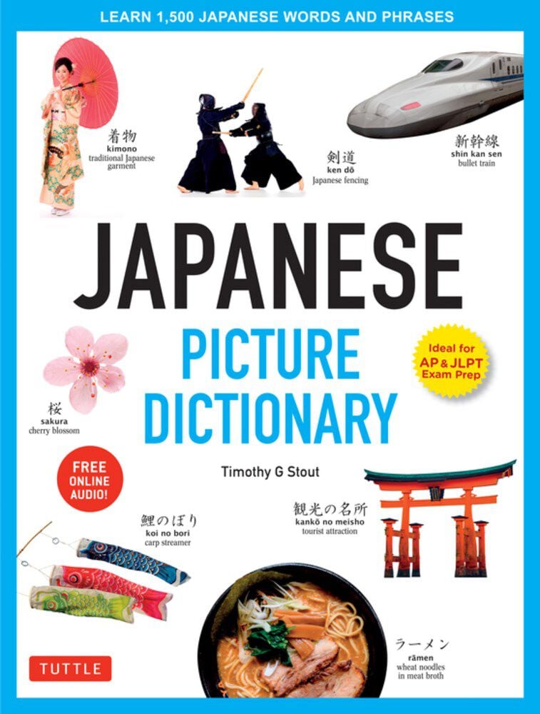 Japanese Picture Dictionary Learn 1500 Japanese Words and Phrases (Hardcover)