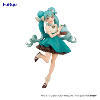 Hatsune Miku - Hatsune Miku Prize Figure (SweetSweets Series Chocolate Mint Ver.) (Re-run) image number 0