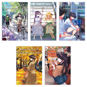 Komi Cant Communicate Manga (16-20) Bundle