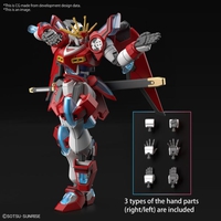Gundam Build Metaverse - Shin Burning Gundam HG 1/144 Model Kit image number 4