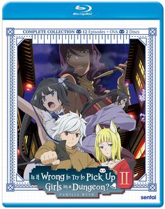 Is It Wrong to Try to Pick Up Girls in a Dungeon?! Season 2 Blu-ray
