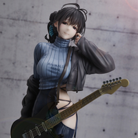 Guitar Meimei Backless Dress Original Character Figure image number 4