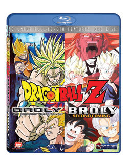 Dragon Ball Z - Double Feature - Broly: The Legendary Super Saiyan/Broly: Second Coming - Blu Ray