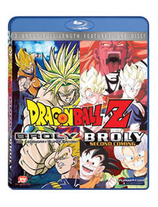 Dragon Ball Z - Double Feature - Broly: The Legendary Super Saiyan/Broly: Second Coming - Blu Ray
