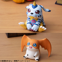 Digimon Adventure - Gabumon & Patamon Look Up Series Figure Set with Gift image number 1