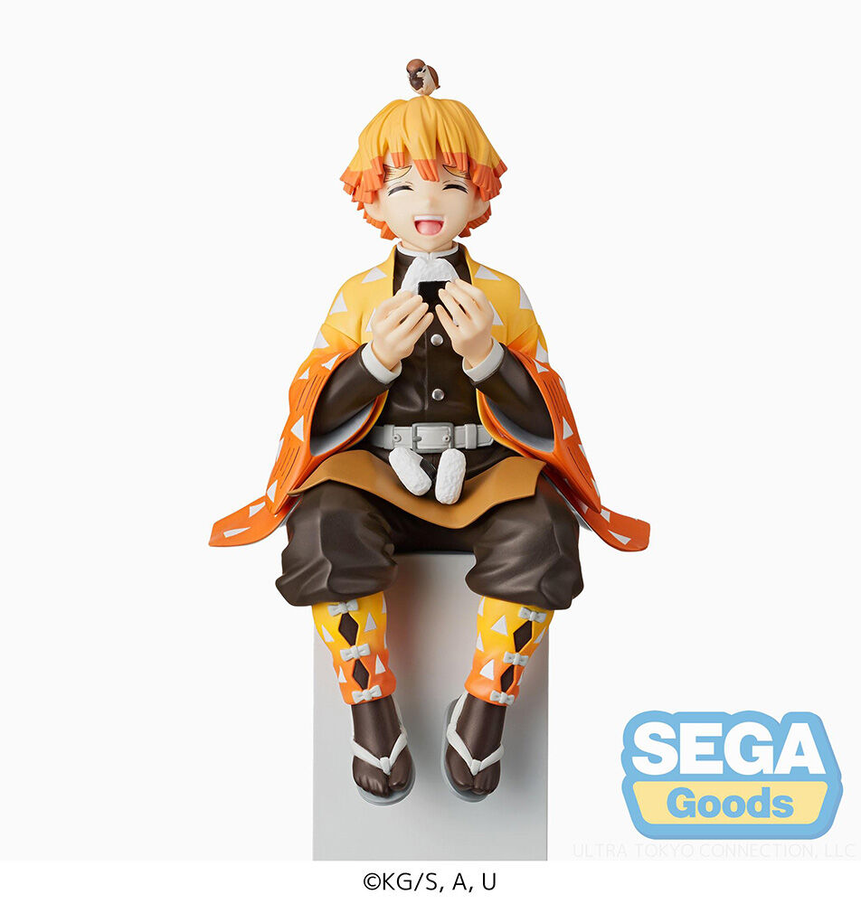 Demon Slayer: Kimetsu no Yaiba - Zenitsu Agatsuma Prize Figure (Perching Ver.)