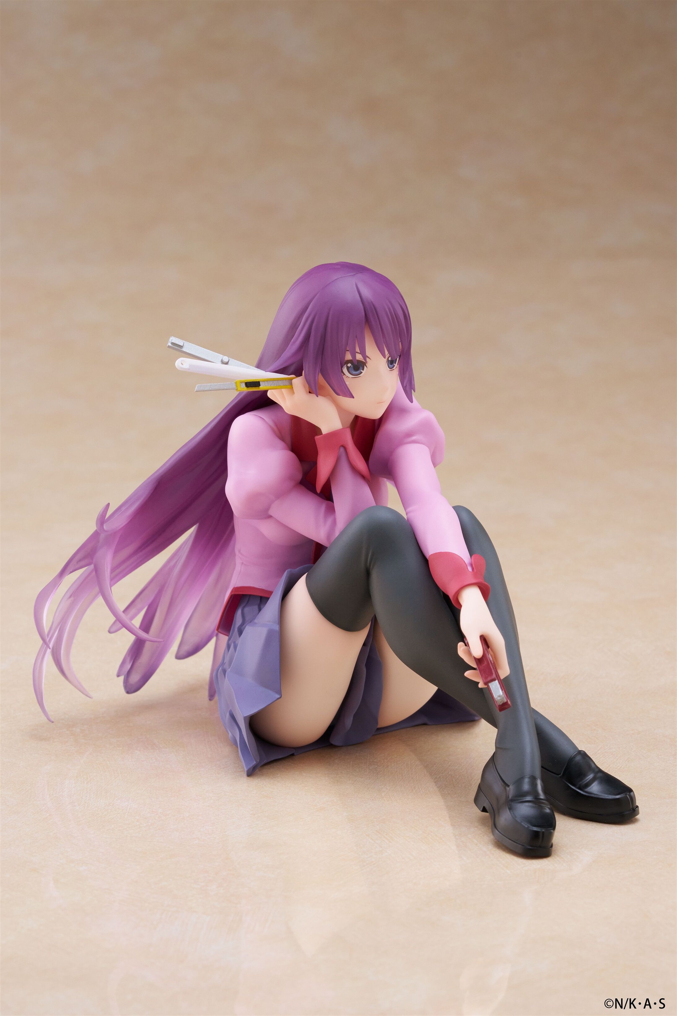 monogatari-hitagi-senjougahara-desktop-cute-prize-figure image number 4