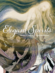 Elegant Spirits: Amano's Tale of Genji and Fairies Art Book (Hardcover)