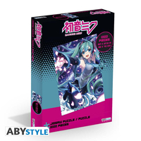 Hatsune Miku with Petals Vocaloid 1000 Piece Jigsaw Puzzle image number 0