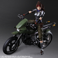 Final Fantasy VII Remake - Jessie & Motorcycle Play Arts -Kai- Action Figure Set image number 0