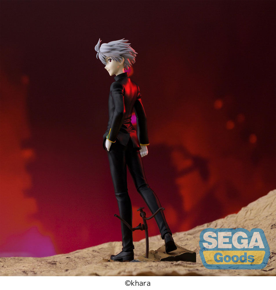 Evangelion-3-0-1-0-Thrice-Upon-a-Time-statuette-PVC-Vignetteum-SPM-Kaworu-Nagisa-Commander-Suit-Ver-19-cm image number 3