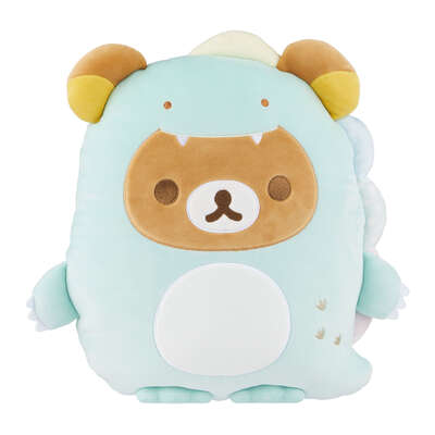 Rilakkuma - Rilakkuma Dinosaur Flat Mochi 15 Inch Plush