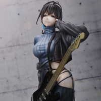 Guitar Meimei Backless Dress Original Character Figure image number 5