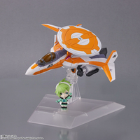Macross Delta - Reina Prowler & VF-31E Siegfried Tiny Session Action Figure (Chuck Mustang Use Ver.) image number 3
