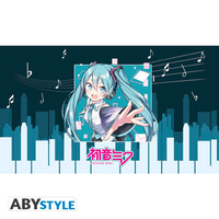 Hatsune Miku Musical Cityscape Vocaloid Glass image number 2