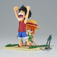 one-piece-monkey-d-luffy-nami-world-collectible-log-stories-prize-figure image number 4