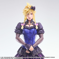 Final Fantasy VII Remake - Cloud Strife Static Arts Figure (Dress Ver.) image number 4
