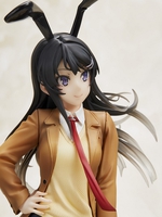 Rascal Does Not Dream of Bunny Girl Senpai - Mai Sakurajima Prize Figure (Uniform Bunny Ver.) image number 8