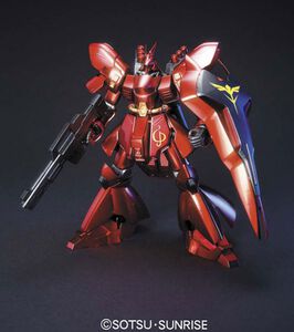 Mobile Suit Gundam Char's Counterattack - Sazabi HGUC 1/144 Model Kit (Metallic Coating Ver.)