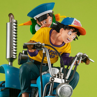 Dragon Ball Z - Son Goku & Son Gohan & Robot with two legs DESKTOP REAL McCOYEX Figure Set image number 2