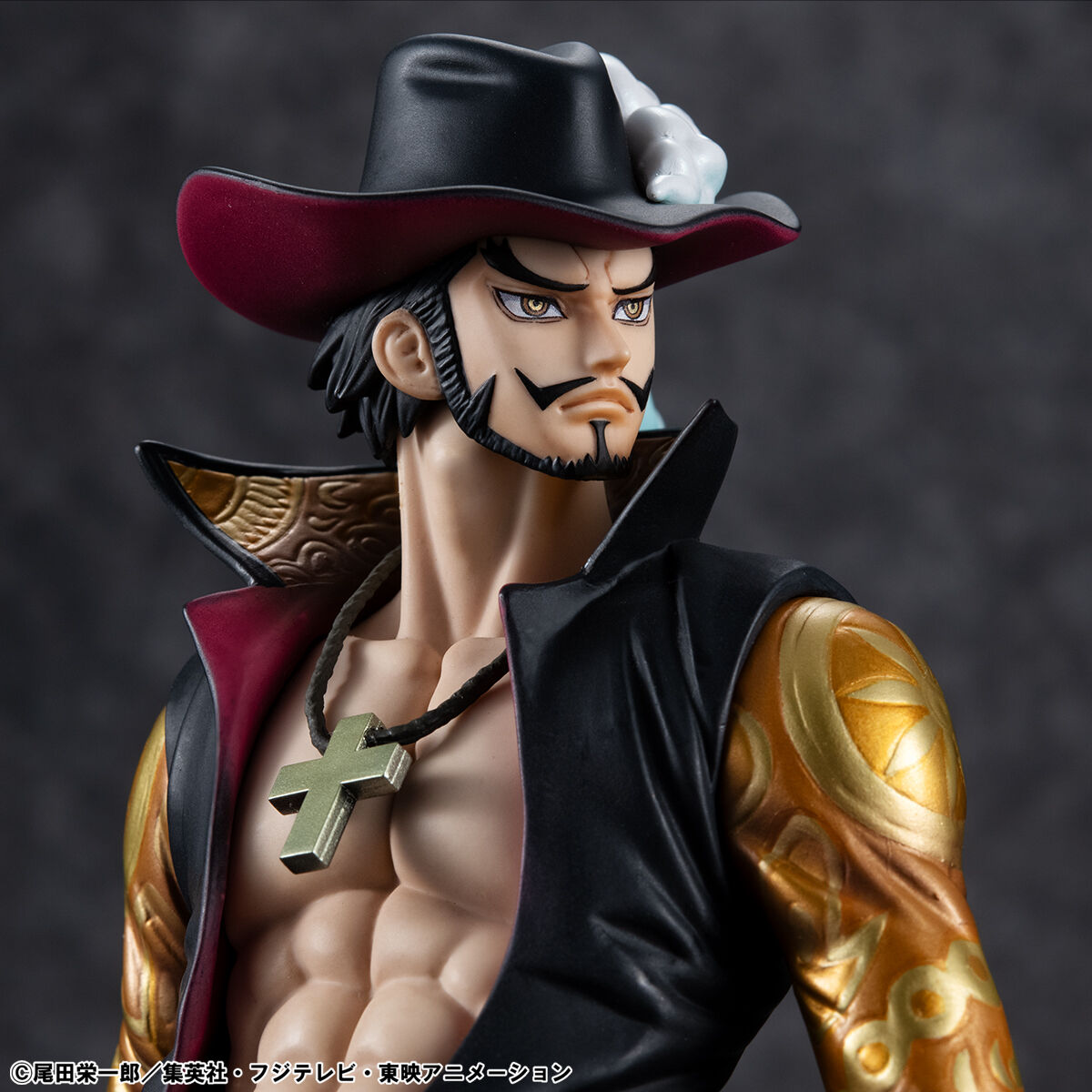 one-piece-hawk-eye-portraitofpirates-limited-edition-figure-dracule-mihawk-ver image number 16