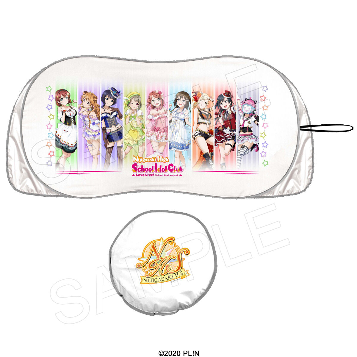 Love Live! Nijigasaki High School Idol Club Car Sunshade
