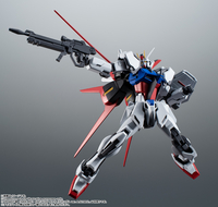 AQM/E-X01 Aile Striker & Option Parts Mobile Suit Gundam Seed Figure Set image number 2