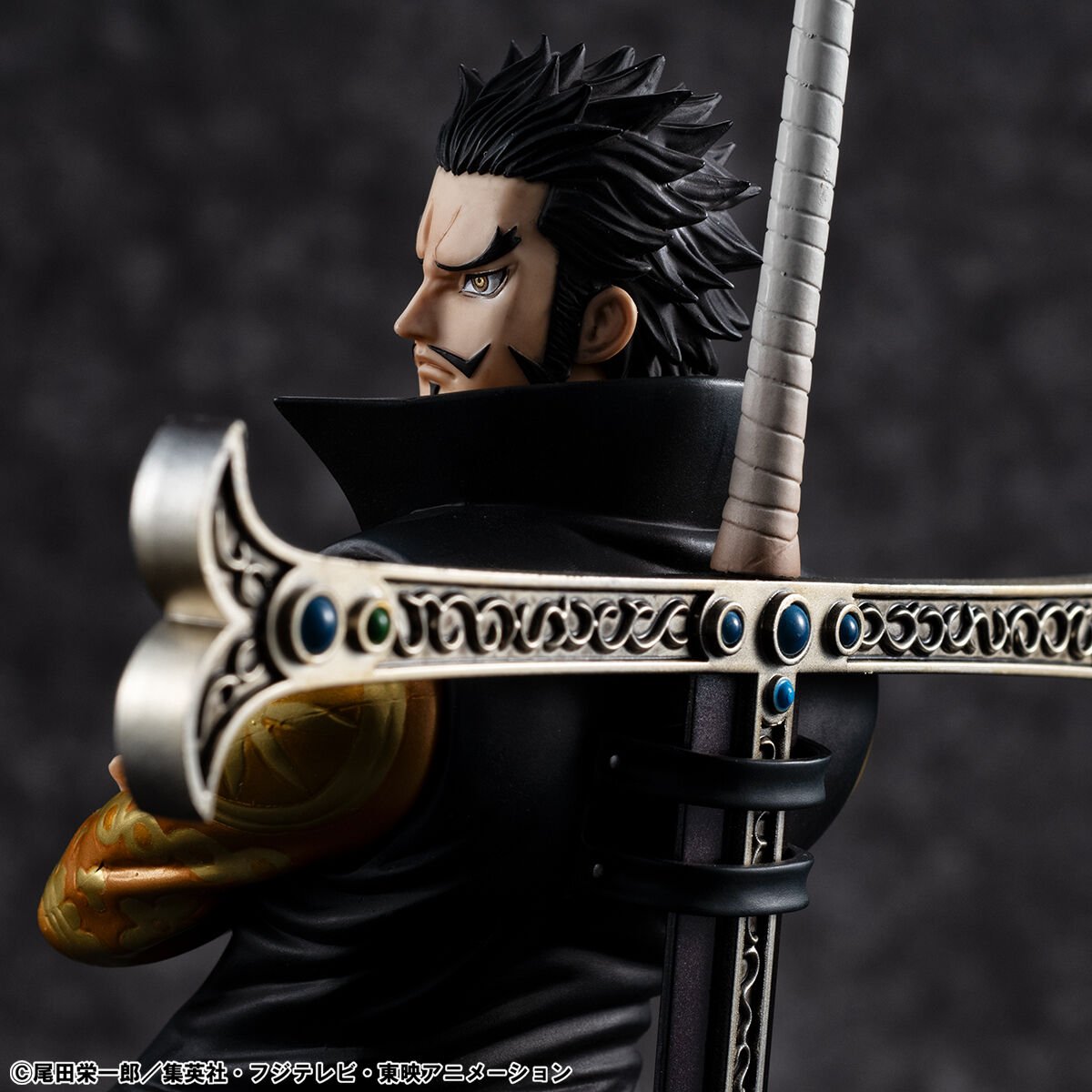 one-piece-hawk-eye-portraitofpirates-limited-edition-figure-dracule-mihawk-ver image number 18