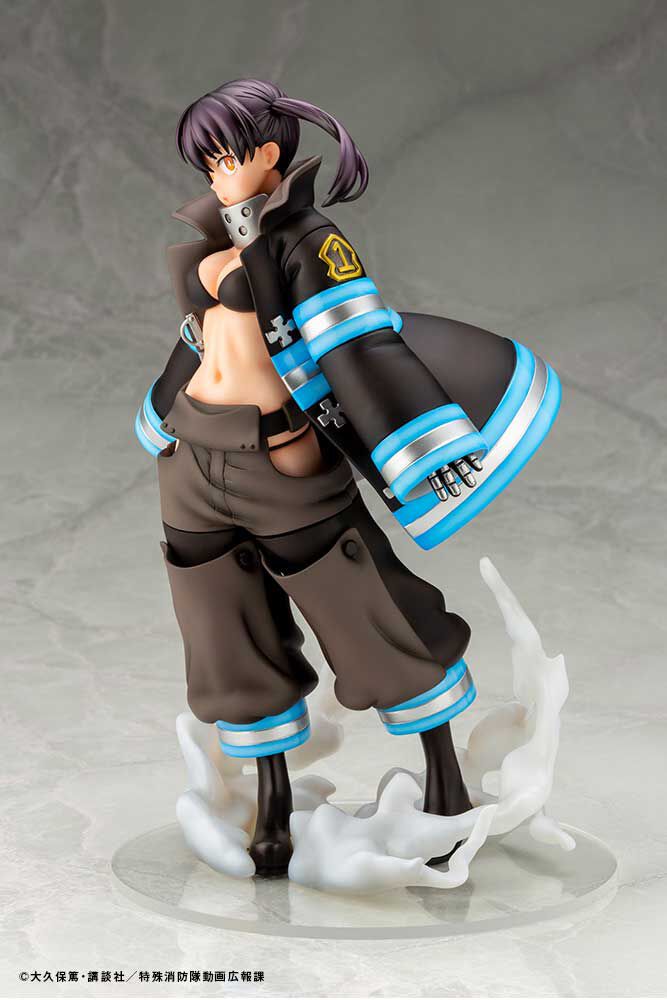 fire-force-tamaki-kotatsu-18-scale-artfx-j-figure-2nd-re-run image number 3
