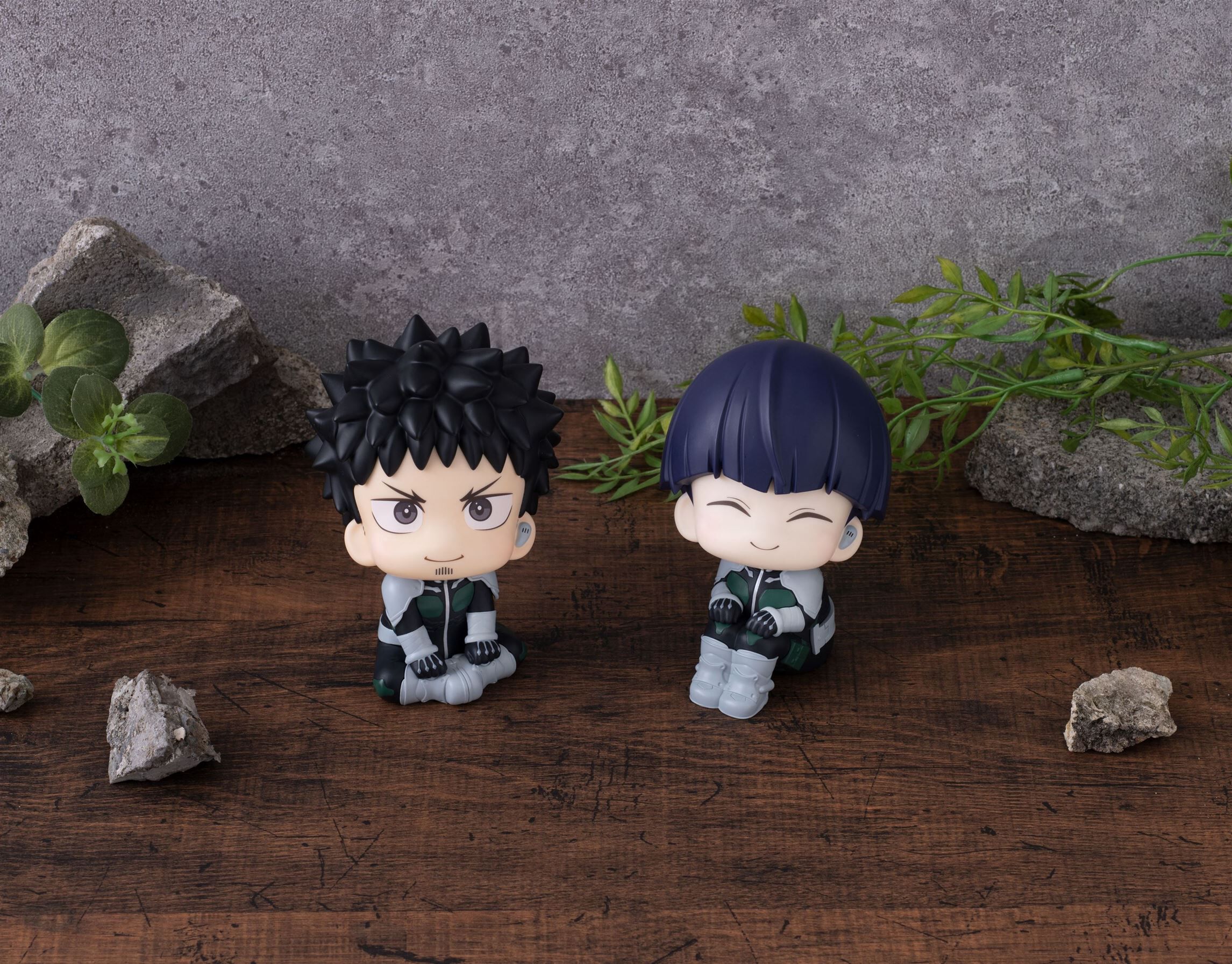 kaiju-no-kafka-hibino-soshiro-hoshina-look-up-series-figure-set-with-gift image number 16