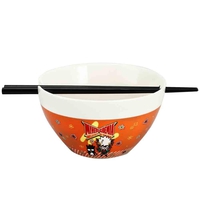 My Hero Academia - MHA x Sanrio Bakugo Badtz-Maru Ramen Bowl With Chopsticks image number 4
