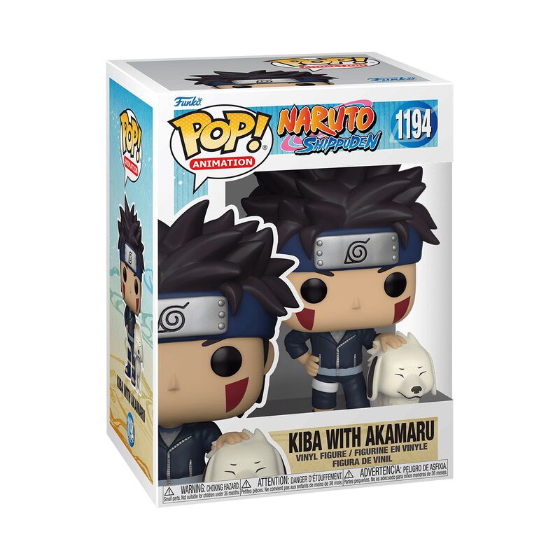 naruto-kiba-w-akamaru-funko-pop image number 2