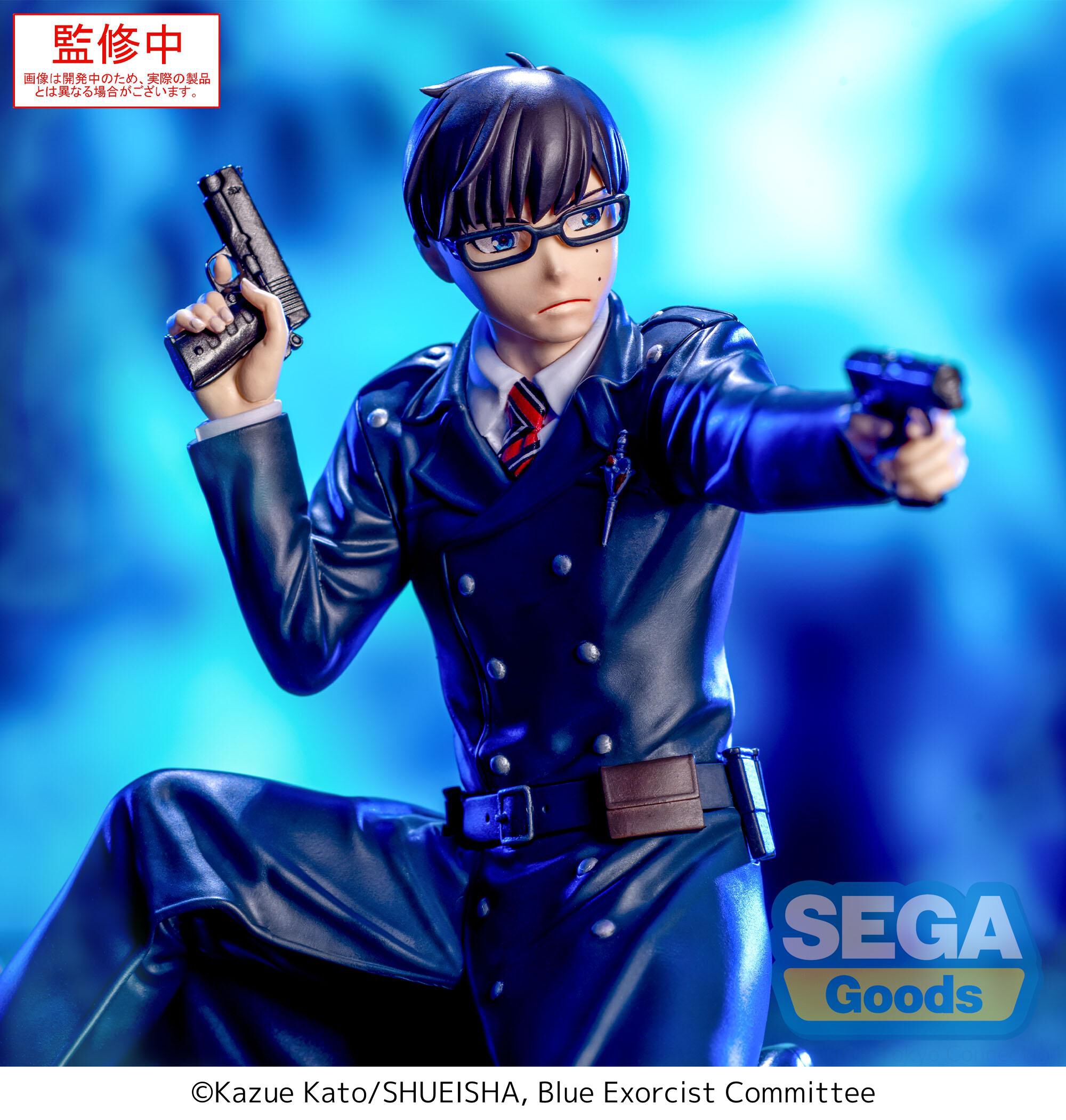 blue-exorcist-shimane-illuminati-saga-yukio-okumura-xross-link-prize-figure image number 5