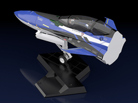 Macross Delta the Movie Absolute Live!!!!!! - Maximilian Jenius's MF-54 Durandal Valkyrie Fighter Nose 1/20 Scale PLAMAX Model Kit image number 5