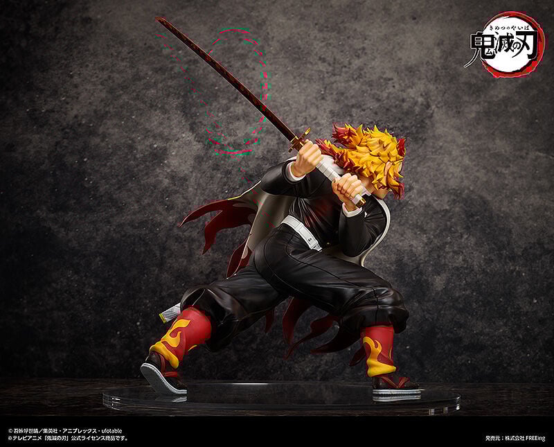 Demon Slayer: Kimetsu no Yaiba - Kyojuro Rengoku 1/4 Scale Figure image number 3
