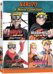 Naruto 4-Movie Collection DVD