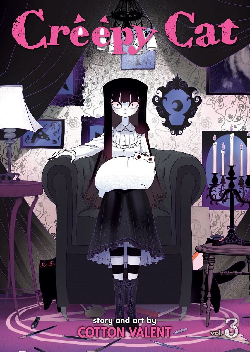 Creepy Cat Manga Volume 3 (Color)