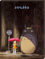 my-neighbor-totoro-meeting-totoro-500-piece-artboard-jigsaw-puzzle-canvas-style image number 0