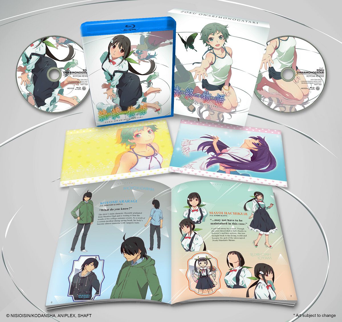 Zoku Owarimonogatari Blu-ray