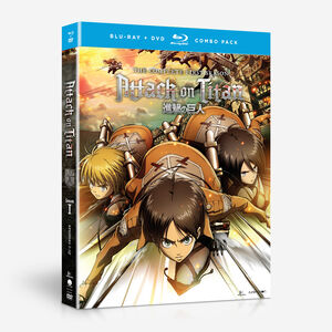 Attack on Titan - Complete First Season - Blu-ray + DVD - Funimation Exclusive