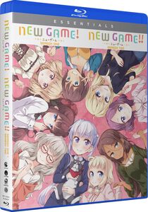 NEW GAME! + NEW GAME!! - Seasons 1 & 2 - Essentials - Blu-ray