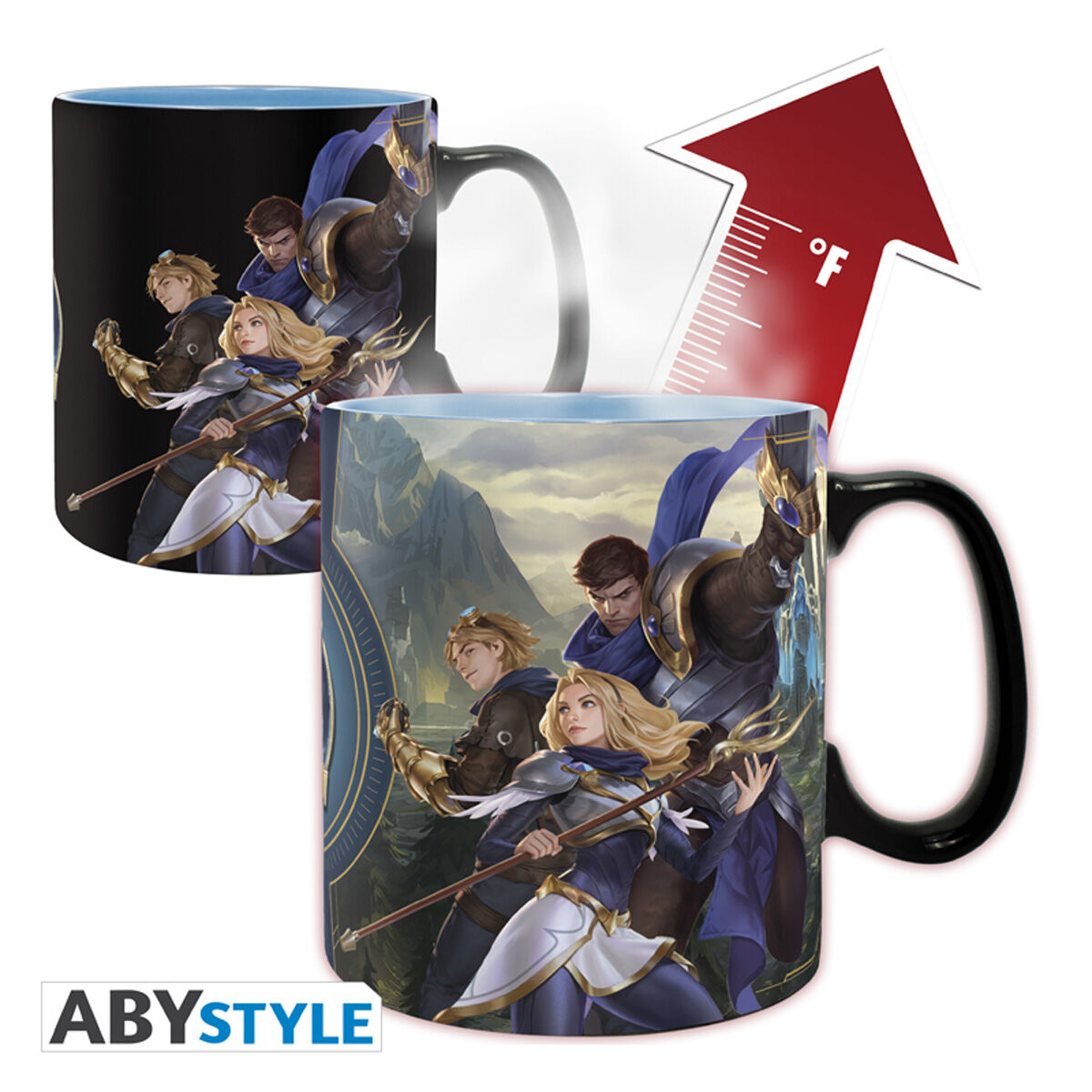 Champions League of Legends Heat Change Mug