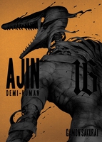 Crunchyroll on X: Catch the hauntingly cool manga, AJIN: Demi-Human in  time for their 2016 films! 💀 Read now:    / X