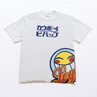 Crunchyroll x Logic x Cowboy Bebop - Logic and Radical Ed Smiley T-shirt - Crunchyroll Exclusive image number 1