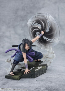 Naruto Shippuden - Sasuke Uchiha Figuarts ZERO Figure (The Light & Dark of the Mangekyo Sharingan Ver.)