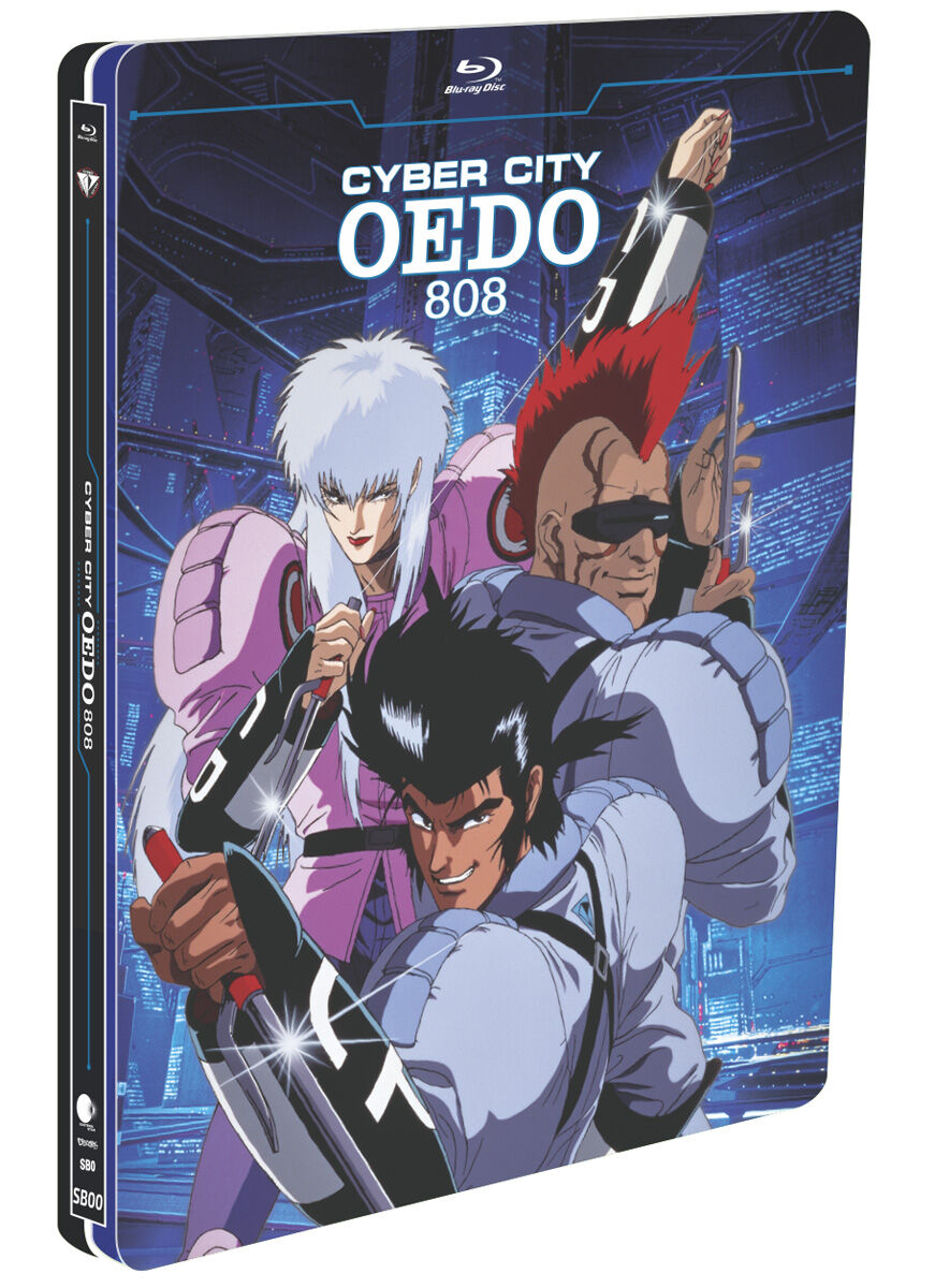 Cyber City Oedo 808 Remastered Steelbook Blu-ray